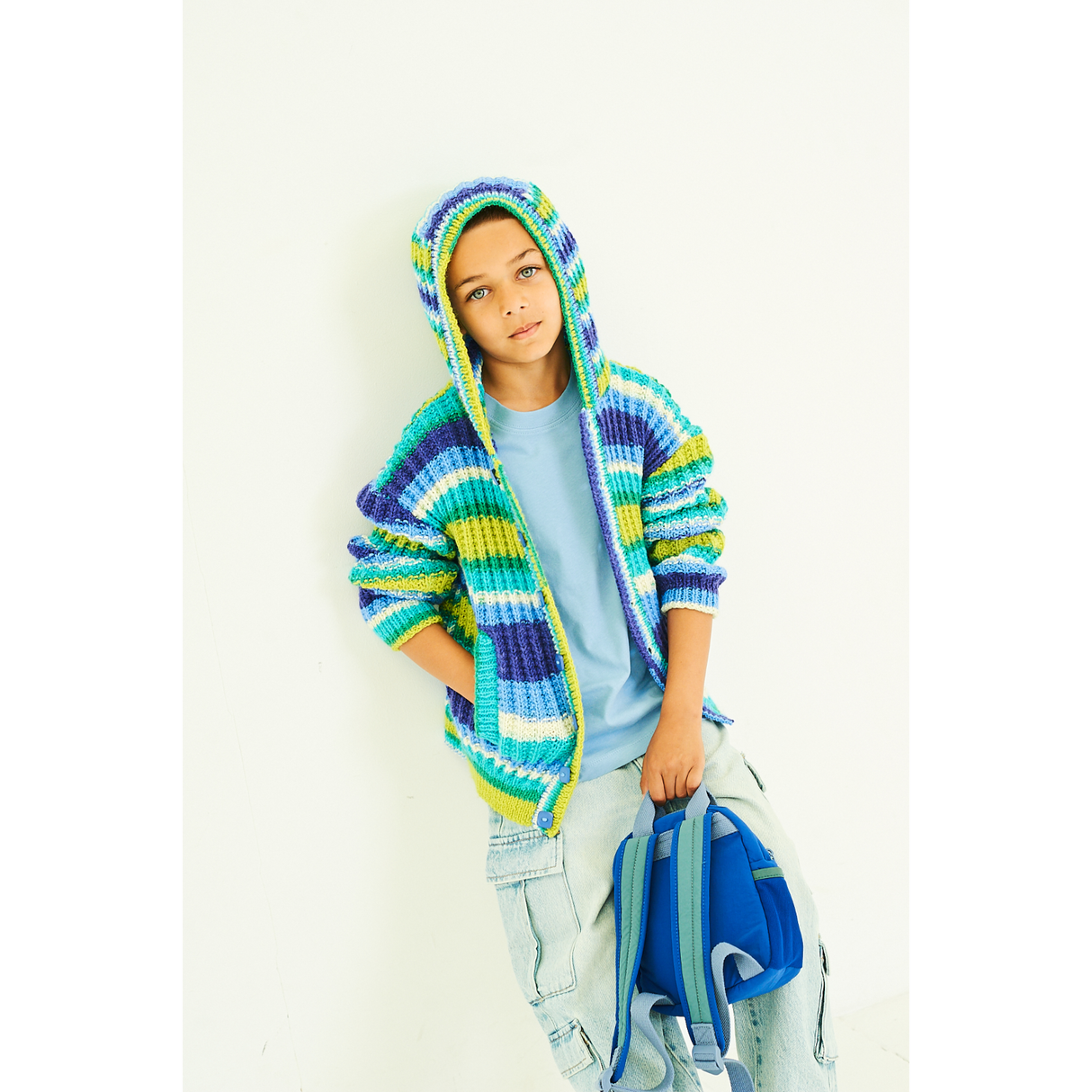 Stylecraft Wondersoft Merry Go Round DK Cardigans Pattern 10193