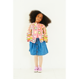 Stylecraft Wondersoft Merry Go Round DK Crocheted Sweater, Cardigan & Scarf Pattern 10198