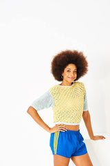 Stylecraft Naturals Bamboo Cotton DK Crochet Top & Sweater Pattern 10216