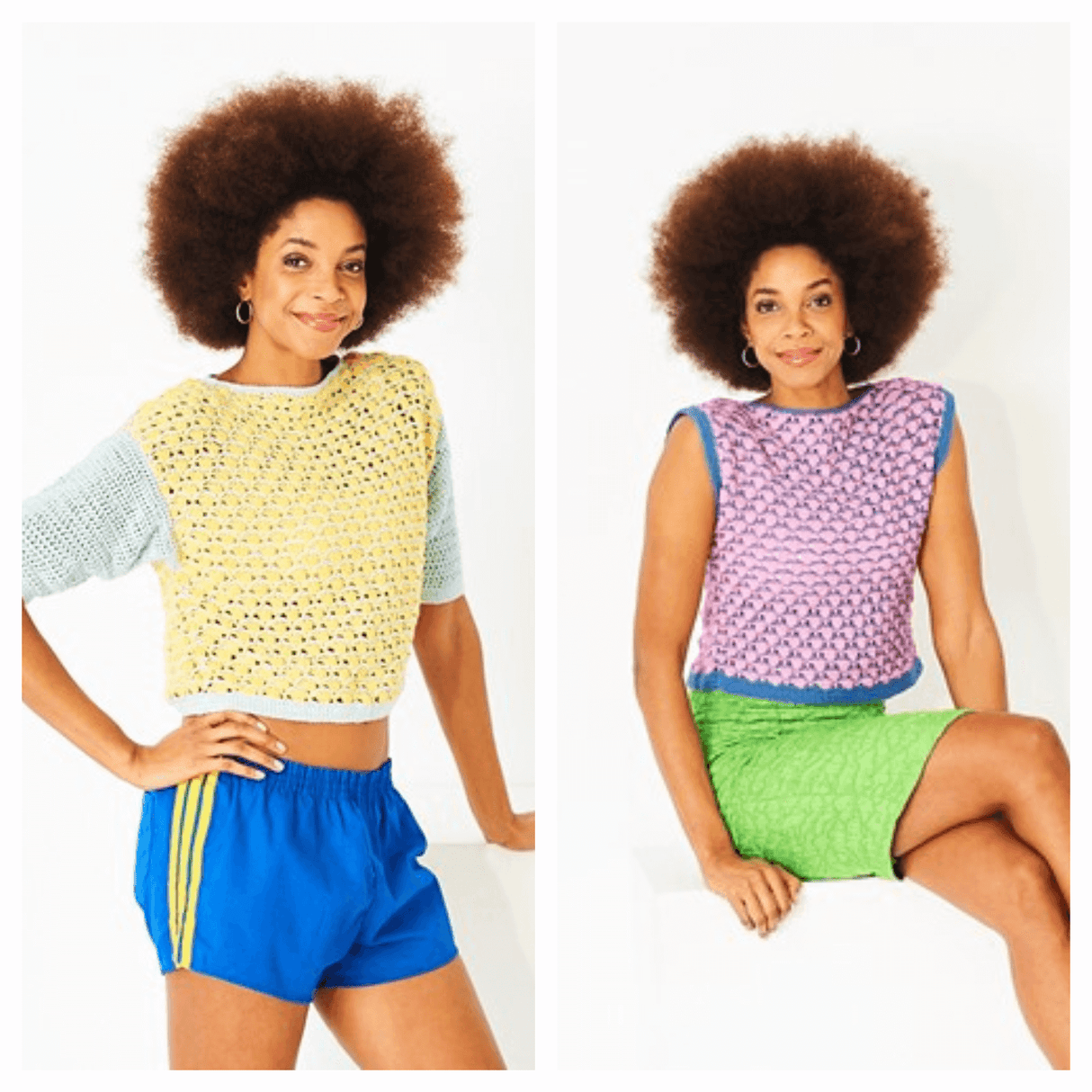 Stylecraft Naturals Bamboo Cotton DK Crochet Top & Sweater Pattern 10216