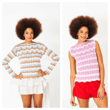 Stylecraft Naturals Bamboo Cotton DK Crochet Top & Sweater Pattern 10217