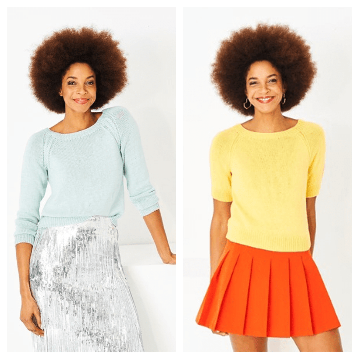 Stylecraft Naturals Bamboo Cotton DK Knitted Sweaters Pattern 10219