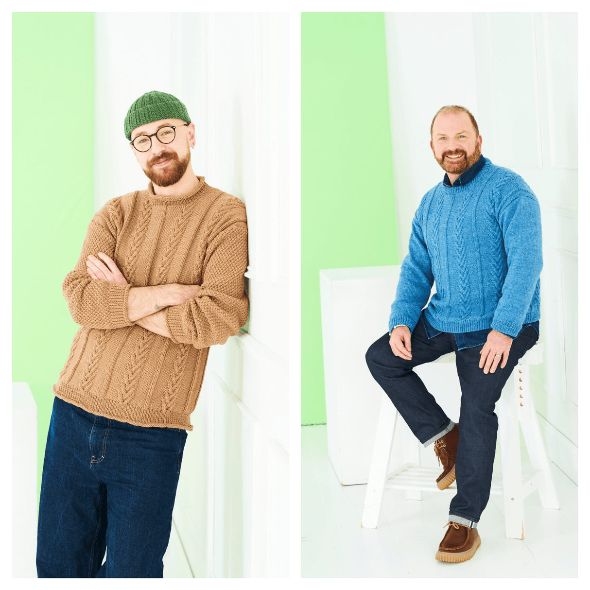 Stylecraft Bambino/Highland Heathers DK Sweaters Pattern 10232