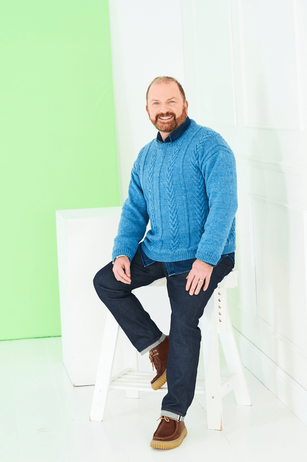 Stylecraft Bambino/Highland Heathers DK Sweaters Pattern 10232