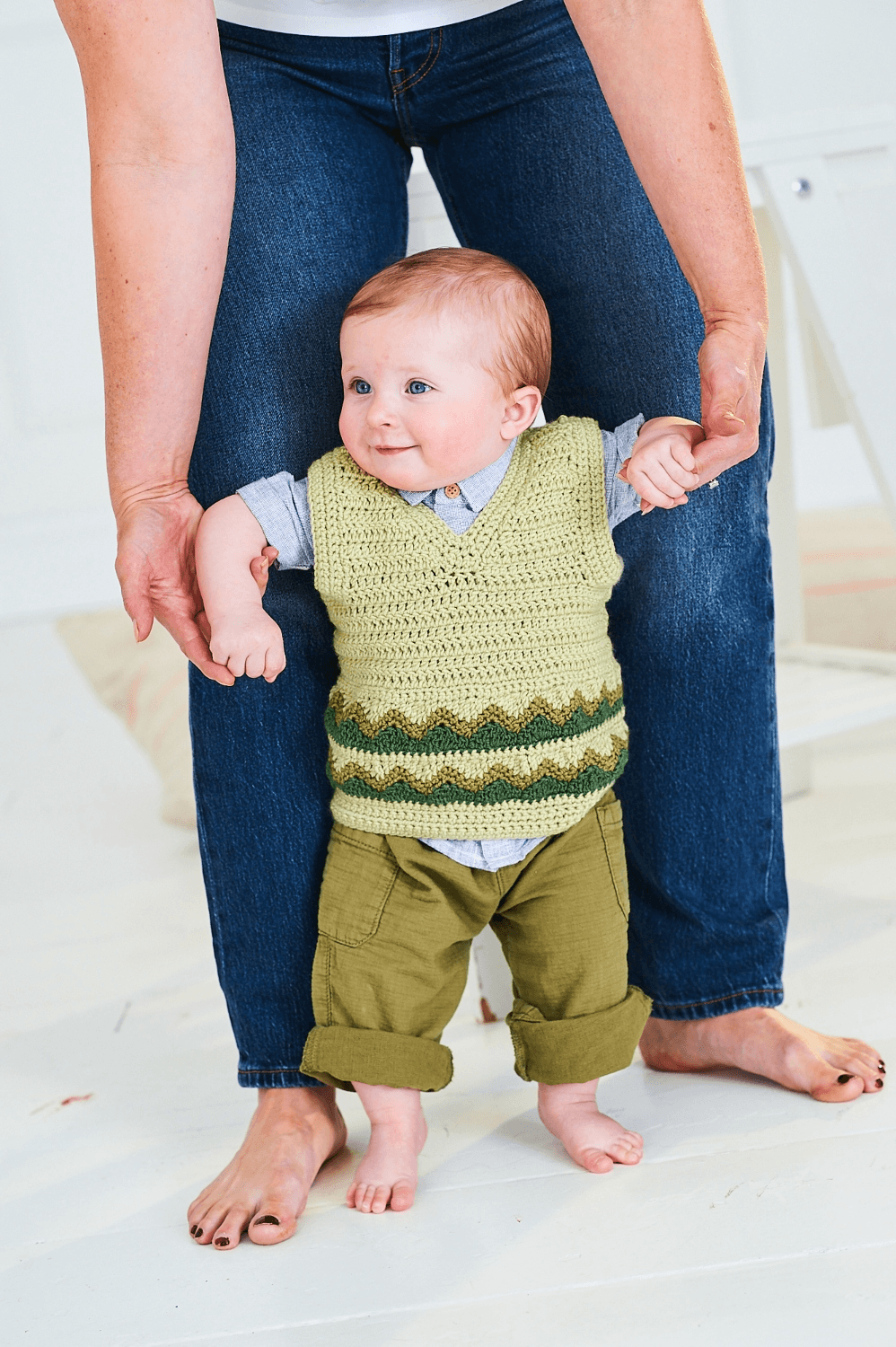 Stylecraft Bambino DK Crochet Tank Tops Pattern 10236