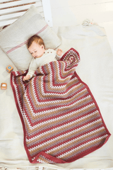 Stylecraft Bambino DK Crochet Tops and Blanket Pattern 10237
