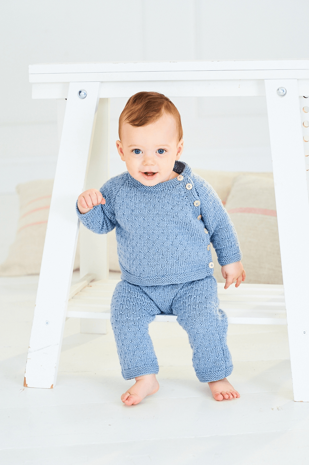 Stylecraft Bambino DK Cardigan and Trousers Pattern 10241