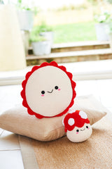 Stylecraft Chenille Chunky Toadstool Plushie and Cushion Pattern 10244