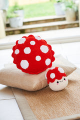 Stylecraft Chenille Chunky Toadstool Plushie and Cushion Pattern 10244