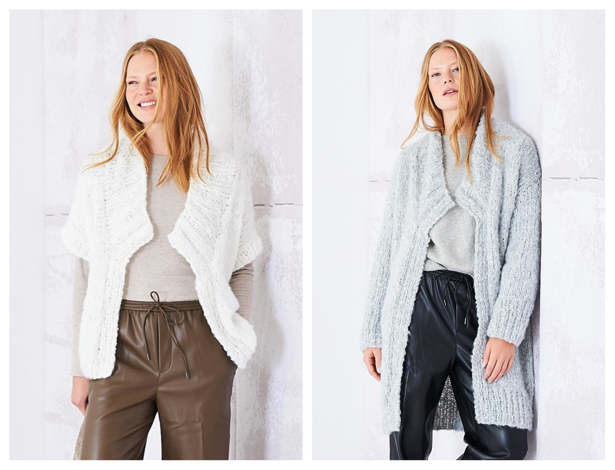 Stylecraft Cloudlike Super Chunky Jacket and Gilet Pattern 10253