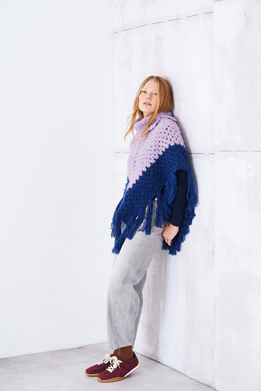Stylecraft Cloudlike Super Chunky Crochet Ponchos Pattern 10256