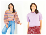 Stylecraft ReCreate/Colour Burst DK Sweater Pattern 10260