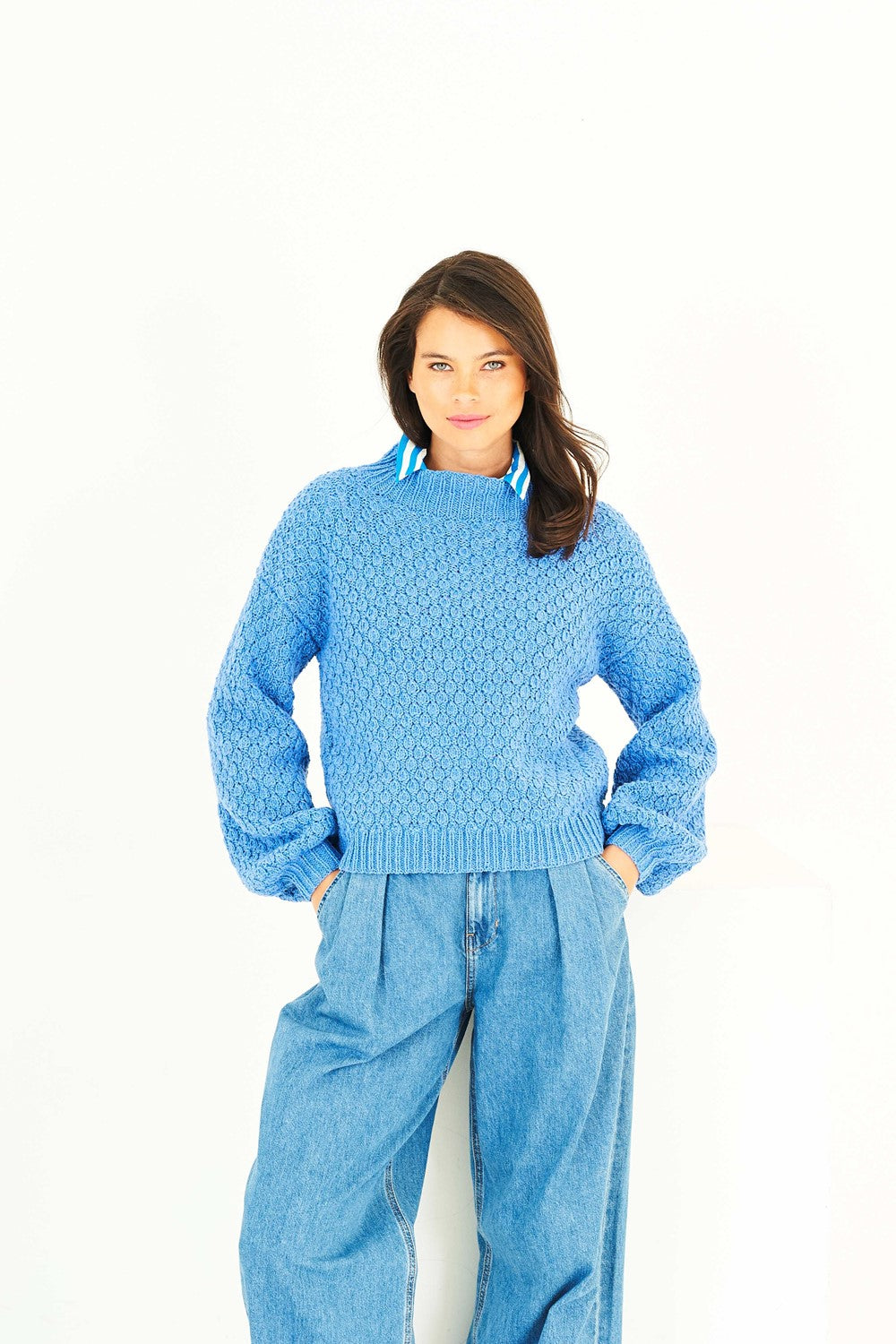 Stylecraft ReCreate/Colour Burst DK Sweater Pattern 10261