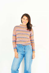 Stylecraft ReCreate/Colour Burst DK Sweater Pattern 10261