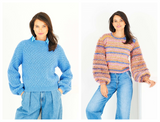 Stylecraft ReCreate/Colour Burst DK Sweater Pattern 10261