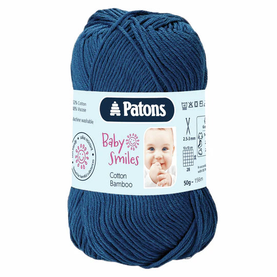 Patons Baby Smiles Cotton Bamboo 4 Ply 50g