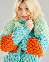 Hayfield Bonus Chunky Bubble Cardigan & Bralette Pattern 10603