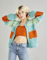 Hayfield Bonus Chunky Bubble Cardigan & Bralette Pattern 10603