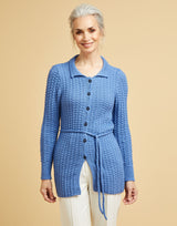 Sirdar No.1 DK Longline Collared Cardi Pattern 10662