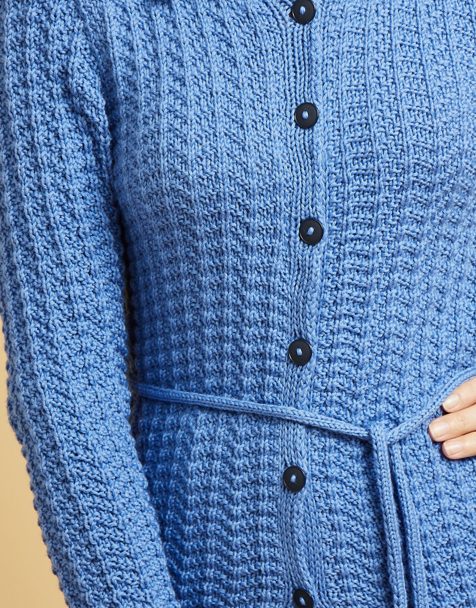 Sirdar No.1 DK Longline Collared Cardi Pattern 10662