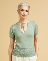 Sirdar No.1 DK Notch Neck Top Pattern 10669