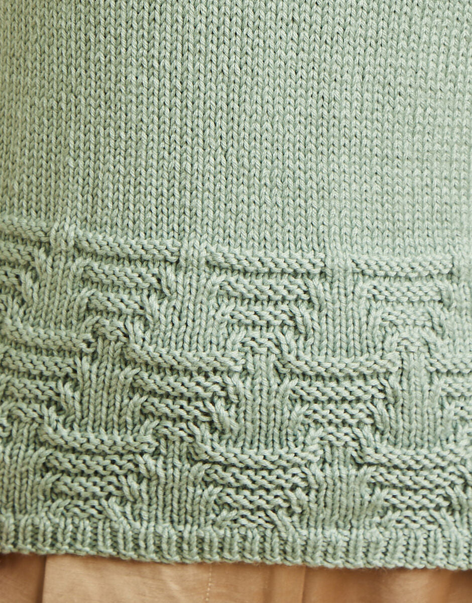 Sirdar No.1 DK Notch Neck Top Pattern 10669