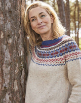 Sirdar Haworth Tweed DK Rambling Sweater Pattern 10690