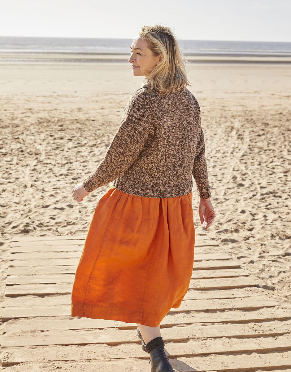 Sirdar Haworth Tweed DK Costal Path Cardigan Pattern 10696