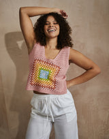 Sirdar Stories DK Metro Square Top Crochet Pattern 10743