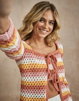 Sirdar Stories DK Candy Chic Cardigan Pattern 10748