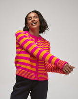 Hayfield Bonus DK Electric Asymmetric Cardigan Pattern 10752