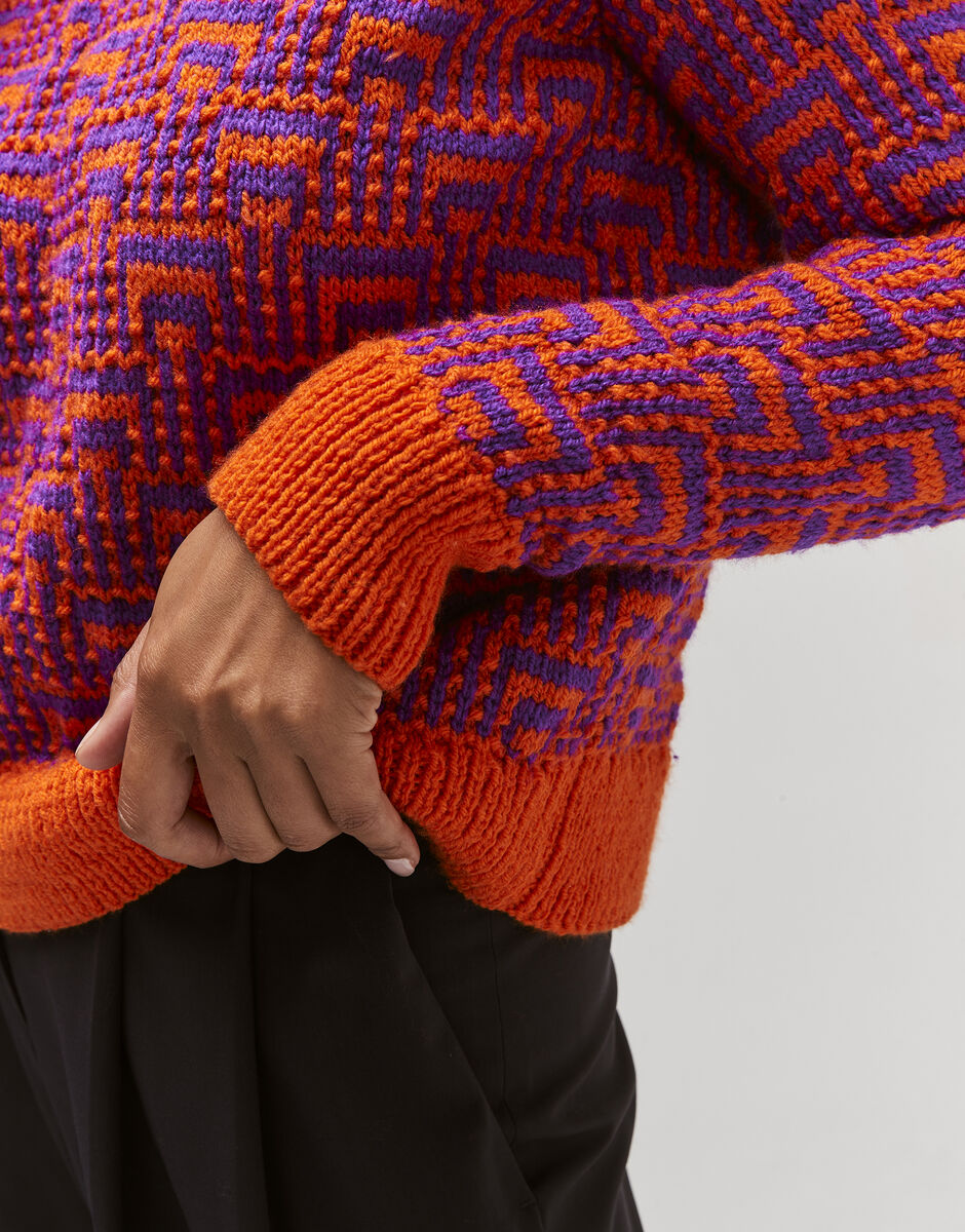 Hayfield Bonus DK Pulse Flash Sweater Pattern 10756