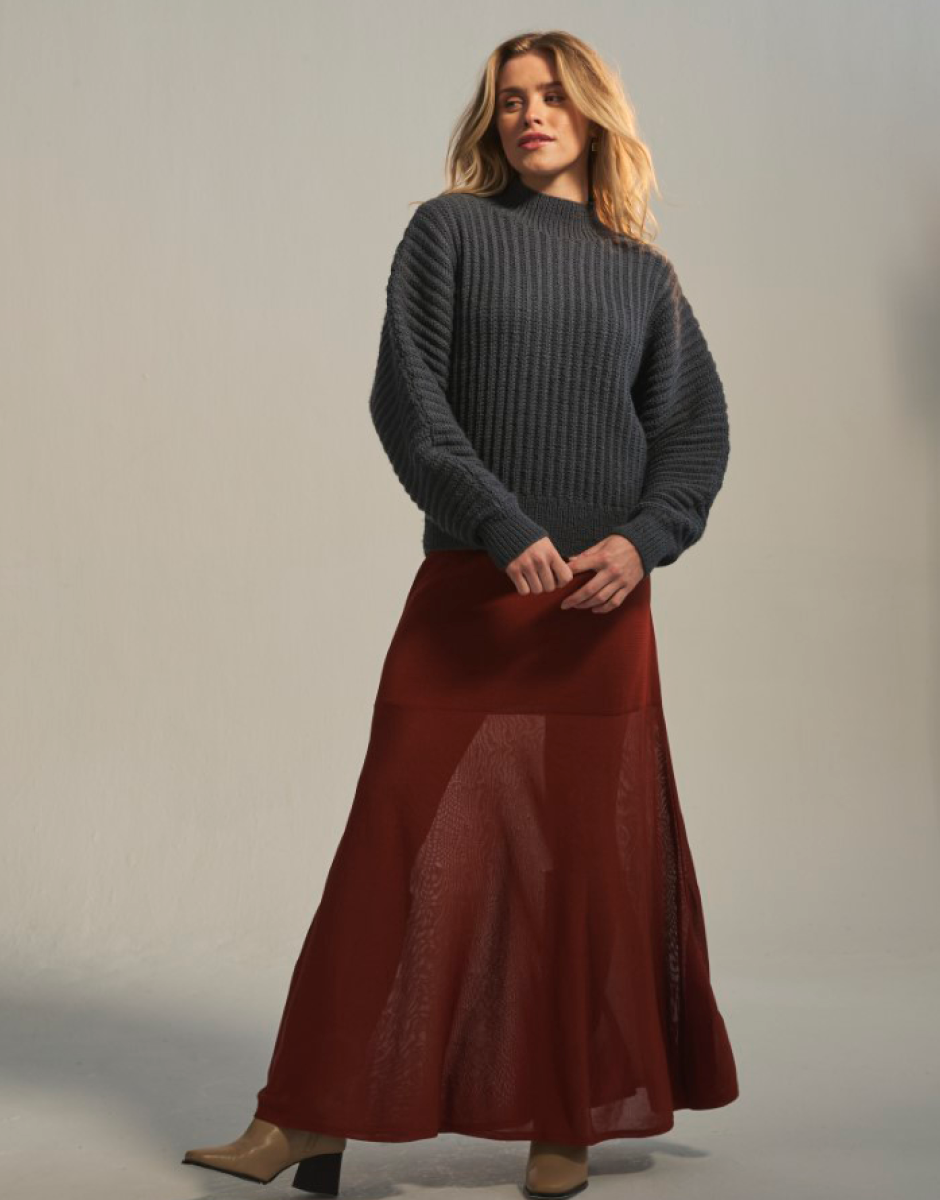 Sirdar Loveful DK Windchill Roll Neck Sweater Pattern 10767