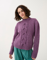 Sirdar Loveful Tweed DK Puff Sleeve Sweater Pattern 10783