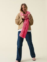 Hayfield Spirit Chunky Wavy Crochet Scarf Pattern 10863