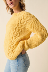 Sirdar Stories Chunky Sweater Pattern 10873