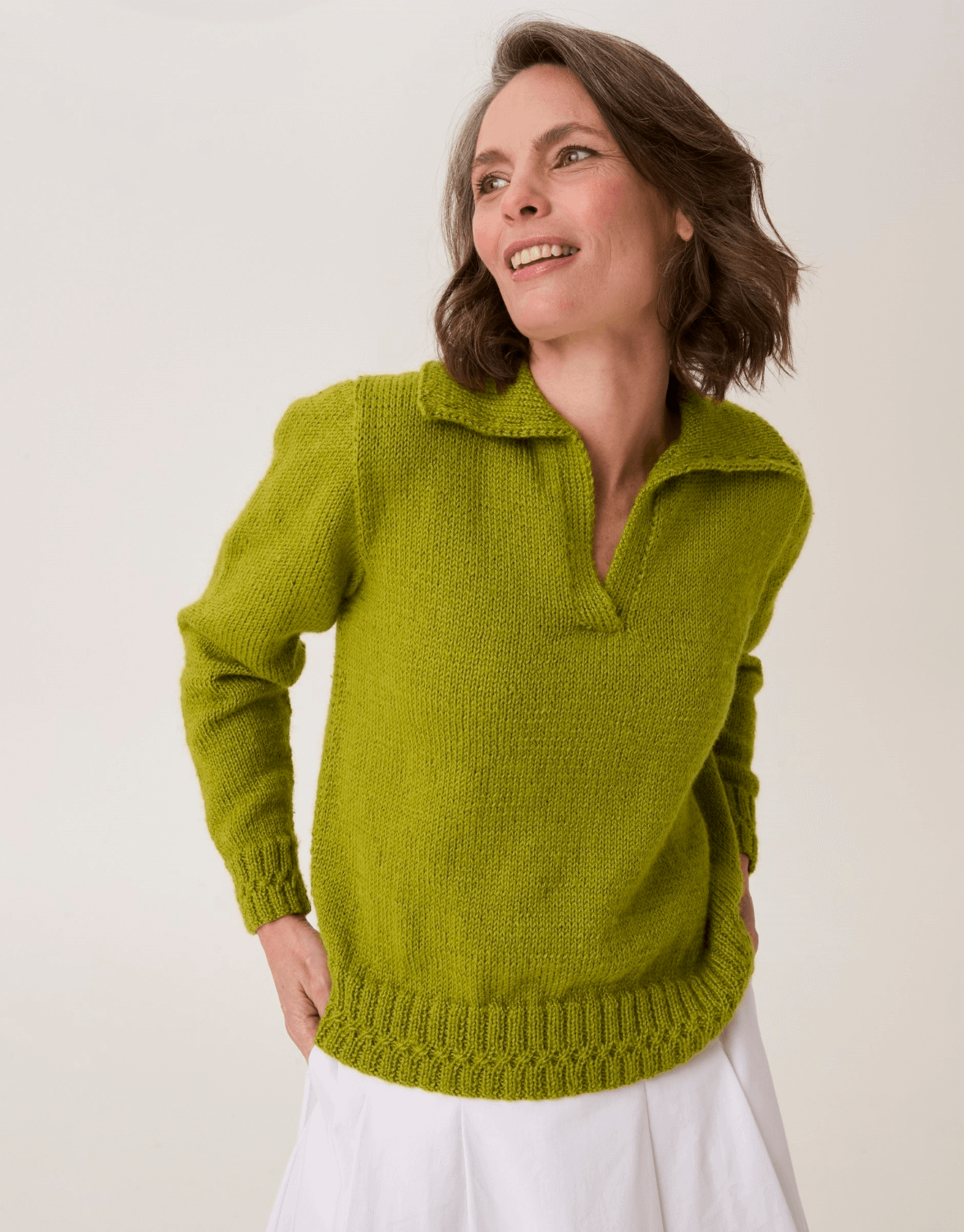 Sirdar Loveful Bio-Blend DK Branched Rib Sweater Pattern 10911