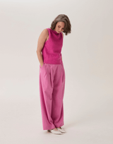 Sirdar Loveful Bio-Blend DK Honeycomb Cut-away Vest Pattern 10915
