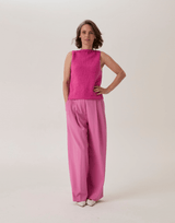 Sirdar Loveful Bio-Blend DK Honeycomb Cut-away Vest Pattern 10915