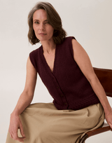 Sirdar Loveful Bio-Blend DK Bee Hive Rib Vest Pattern 10917