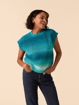 Sirdar Jewelspun Ombre Aran Circular Tank Pattern 10922