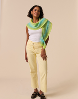 Sirdar Jewelspun Ombre Aran Crescent Glow Shawl Pattern 10926