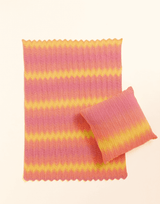 Sirdar Jewelspun Ombre Aran Rippling Colour Sofa Set Pattern 10929