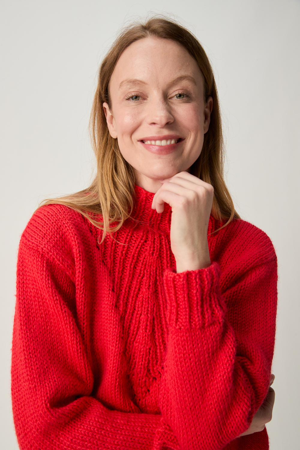 Sirdar Loveful Bio Chunky Rise High Neck Sweater Pattern 10966