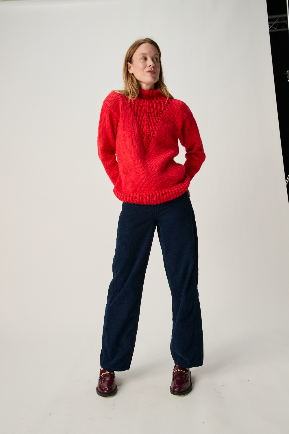 Sirdar Loveful Bio Chunky Rise High Neck Sweater Pattern 10966