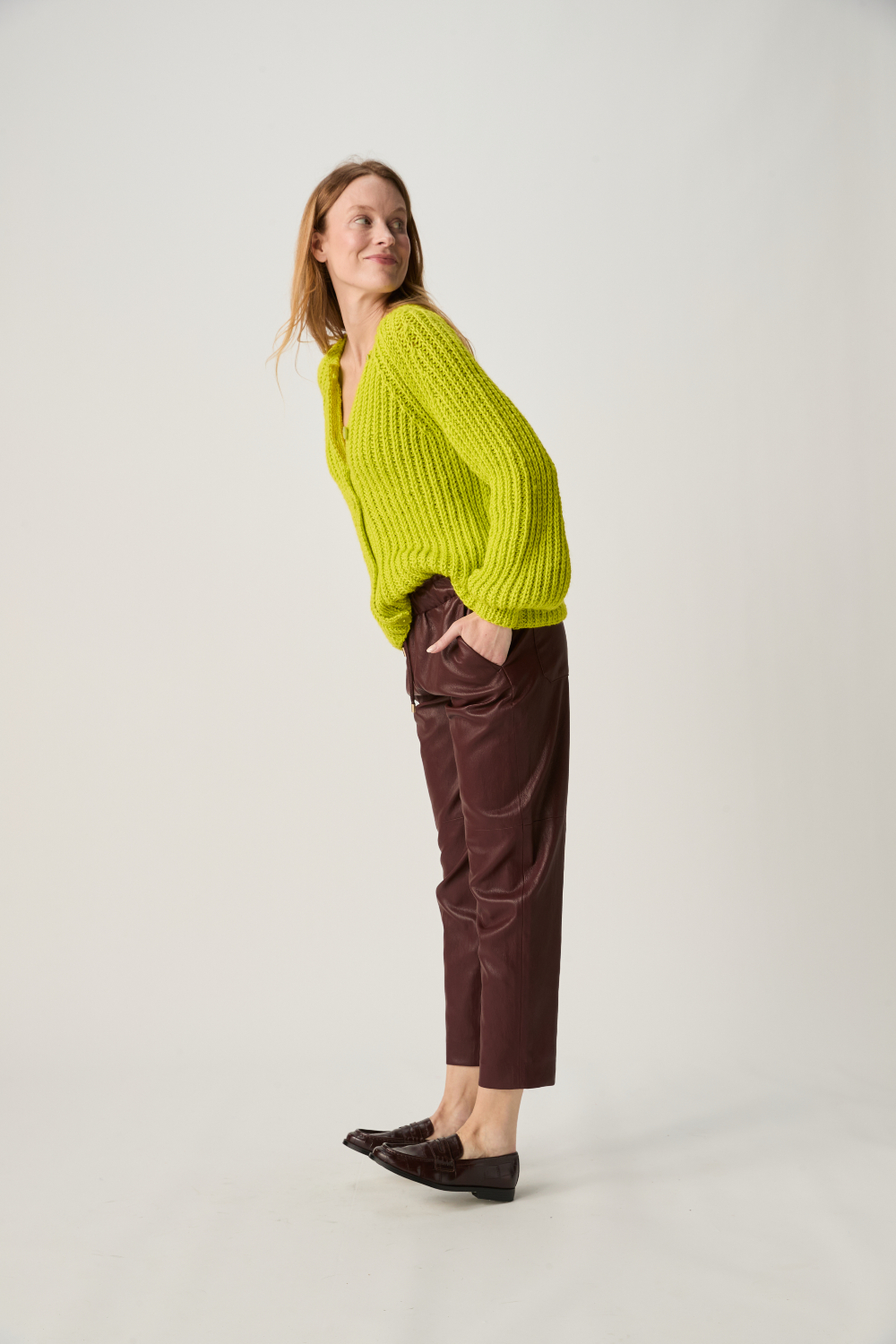Sirdar Loveful Bio Chunky Cultivate Rib Cardigan Pattern 10971
