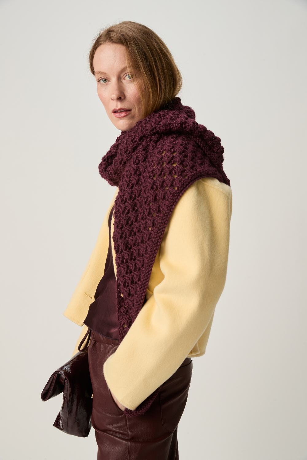 Sirdar Loveful Bio Chunky Canopy Shawl Pattern 10973