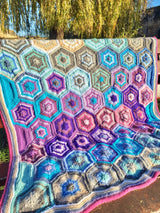 Woolcraft New Fashion DK Hexagon Temperature Blanket Pattern WC3011