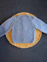 Woolcraft Babycare DK Bobble Round Neck Twist Cardigan Pattern WC3013