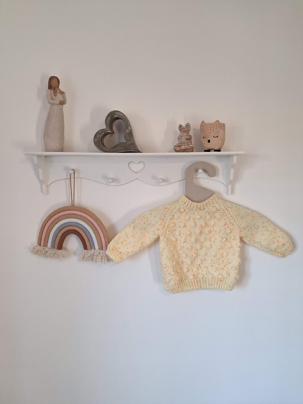 Woolcraft Babycare Prints DK Bobble Sweater Pattern WC3012